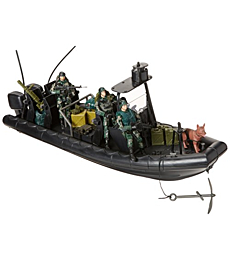 Click N Play Military Special Operations Combat Dinghy Boat 26 Piece Play Set with Accessories.