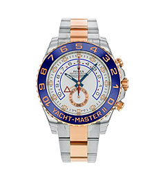 Rolex Yacht-Master II Chronograph Automatic White Dial Men's Steel and 18K Everose Gold Watch 116681-0002
