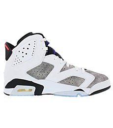 Nike Mens Air Jordan 6 Retro Leather Basketball Shoes White/Dark Concord/Black/Infrared 23 CI3125-100 Size