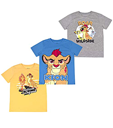 Disney Lion Guard The Toddler Boys' T-Shirt (Pack of 3) 2T Grey