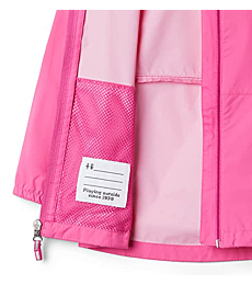 Columbia Youth Girls Switchback II Jacket, Pink Ice, XX-Small