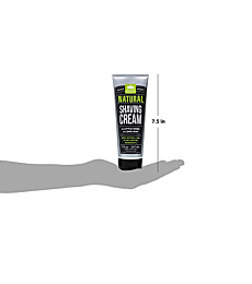 Pacific Shaving Company Natural Shave Cream - Safe and Natural, with Plant-Derived Ingredients for a Smooth Shave, Healthy, Hydrated, Softer Skin, Less Irritation, Cruelty Free, 7 oz