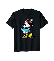 Disney Minnie Mouse Flower Hat T-Shirt
