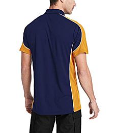 MAGCOMSEN Polo Shirts for Men T Shirts Golf Shirts Fishing Shirts Quick Dry Shirt Pique Polo Shirts Short Sleeve Golf Polo Shirt Casual Shirt T Shirt for Men