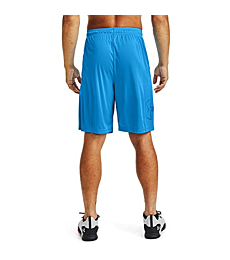 Under Armour mens Tech Graphic Shorts , Electric Blue (428)/Graphite Blue , Small