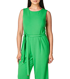 Tommy Hilfiger Women's Cropped Jumpsuit, Peapod, 2