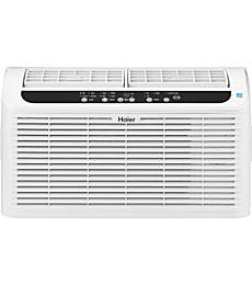 Haier Electronic Window Air Conditioner, 6,200 BTU, Ultra-Quiet, Serenity Series, Easy Install Kit & Remote Included, Minimal Noise, Maximum Cooling, Cools up to 250 Square Feet, 115 Volts