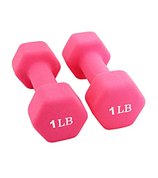 Portzon 10 Colors Options Compatible with Set of 2 Neoprene Dumbbell,1-15 LB, Anti-Slip, Anti-roll, Hex Shape