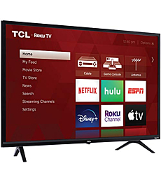 TCL 32-inch 3-Series 720p Roku Smart TV - 32S335, 2021 Model