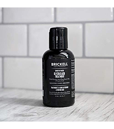 Brickell Men's Smooth Finish Glycolic Acid Treatment For Men, Natural and Organic, Face Moisturizer For Brighter and Smoother Skin, 2 Ounce, Scented