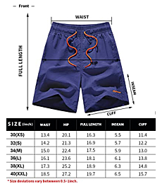 LTIFONE Mens Workout Running Shorts, Casual Sports Athletic Shorts for Men Lightweight Quick Dry Training Short with Pockets Black