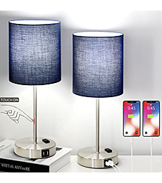 Bedside Nightstand Lamps for Bedroom Living Room Nursery