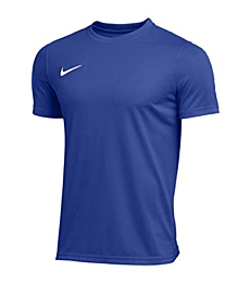 Nike Men's Park Short Sleeve T Shirt (Royal, Medium)