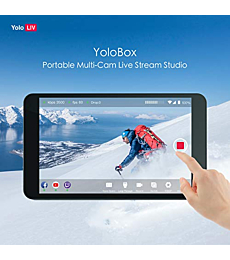 YOLOLIV YoloBox Pro All-in-one Live-Streaming Solution Portable Multi-Cam
