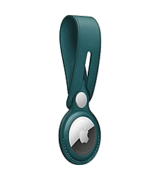 Apple AirTag Leather Loop - Forest Green