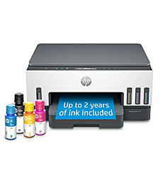 HP Smart Tank 7001 Wireless All-in-One Cartridge-free Ink Tank Printer, up to 2 years of ink included, mobile print, scan, copy (28B49A)
