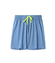 DaniChins Boys Loose Athletic Moisture Wicking Shorts Performance Mesh Shorts (Blue,Burgundy,7)