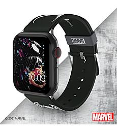 MARVEL – Venom Insignia Smartwatch Band - Officially Licensed, Compatible with Every Size & Series of Apple Watch (watch not included)