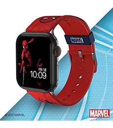 MARVEL – Spider-Man Insignia Smartwatch Band - Officially Licensed, Compatible with Every Size & Series of Apple Watch (watch not included)