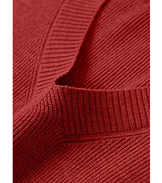 MNCEGEER Mens Sweater Vest V Neck Slim Fit Sweater Vests Knitwear Pullover Red