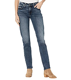 Silver Jeans Co. Elyse Mid-Rise Straight Leg Jeans L03403EDB328 Indigo 27 29