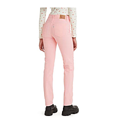 Levi's Women's 724 High Rise Straight Jeans, (New) Light Pink Worn in, 28 Regular