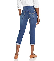WallFlower Women's Pull-on High-Rise Stretch Skinny Jeans, Hayden Crop, 11