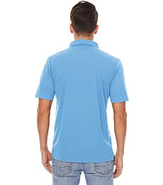 MAGCOMSEN Short Sleeve T Shirts for Men Polo Shirts for Men Golf Polos for Men Fall Shirts Fishing Shirts Work Shirts Casual Shirt Quick Dry Golf Polo Shirts for Men Sky Blue