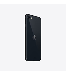 2022 Apple iPhone SE (64 GB, Midnight) [Locked] + Carrier Subscription