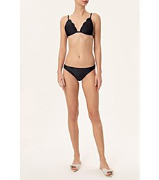 Adriana Degreas, Solid Bikini With Straps And Side Ties, S, Black