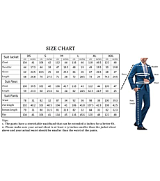 Men 3 Piece Suit 2 Buttons Jacket Vest Pants Dress Casual Skinny Tuxedo Suit Set for Men US Size 2XL White