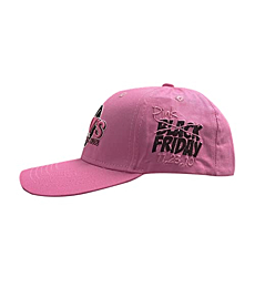 Next Friday Hat Pinky's Record Movie 90s Hip Hop Stitched Sports Fan Baseball Cap Black Pink (Pink)