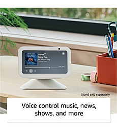 All-new Echo Show 5 (3rd Gen, 2023 release) | Smart display with deeper bass and clearer sound | Cloud Blue