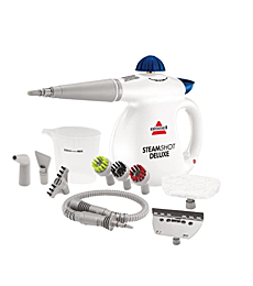 BISSELL SteamShot Hard Surface Steam Cleaner with Natural Sanitization, Multi-Surface Tools Included to Remove Dirt, Grime, Grease, and More, 39N75