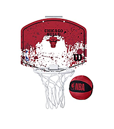 WILSON NBA Team Mini Basketball Hoop - Chicago Bulls