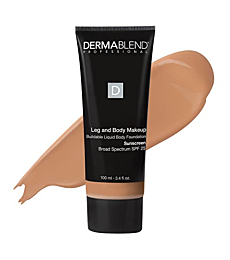 Dermablend Leg and Body Makeup Foundation with SPF 25, 35C Light Beige, 3.4 Fl. Oz.
