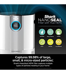 Image of a Shark HP201 Clean Sense Air Purifier MAX for Home