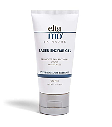 EltaMD Laser Enzyme Gel Moisturizer Cools and Moisturizes, Post Treatment Gel with Hyaluronic Acid for Dry Skin , Dermatologist-Recommended, 2.0 oz