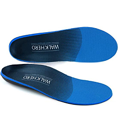 Plantar Fasciitis Feet Insoles Arch Supports Orthotics Inserts for Flat Feet, High Arch, Foot Pain Mens 14 - 14 1/2