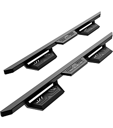 KYX Running Boards Compatible with 2009-2018 Ram 1500 Crew Cab 2010-2022 Ram 2500/3500 (Including 2019-2022 Ram 1500 Classic), Drop Side Steps Nerf Bars Truck Boards Step Rail