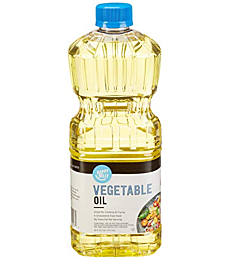 Amazon Brand - Happy Belly Vegetable Oil, 48 Fl Oz