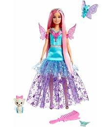 Barbie Malibu A Touch of Magic Doll in Pink Hair & Winged Dress