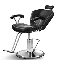 Artist hand Hydraulic Reclining Barber Chair 360 Degrees Rolling Swivel Barber Chairs for Barbershop Hair Salon Spa Equipment
