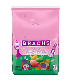 Colorful Brach's Jelly Beans in Easter basket
