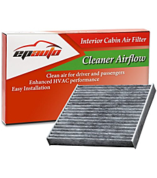 EPAuto CP285 (CF10285) Premium Cabin Air Filter includes Activated Carbon