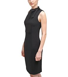 Calvin Klein Women's Essential Sleeveless Sheath, Night Tulip Sleeve, 2