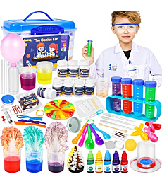 Science Kits for Kids,56 Science Lab Experiments,DIY STEM Educational Learning Scientific Tools for 3 4 5 6 7 8+ Years Old Boys Girls Kids Toys Gift