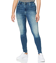 G-Star Raw Women's Kafey Ultra High Rise Skinny Fit Jeans, Pitch Black, 26W x 30L
