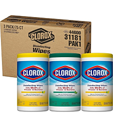 Clorox Disinfecting Wipes Value Pack - 75 wipes per pack