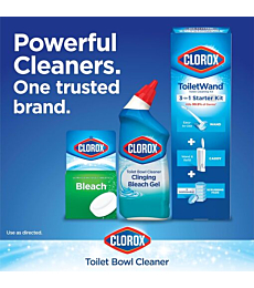 Clorox Toilet Bowl Cleaner Gel - Ocean Mist, 24 oz bottles